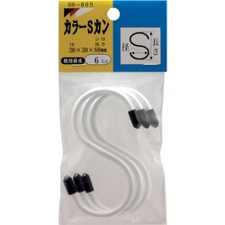 SS009W [WAKI カラーSカン SS009W 30×80 3本入り]