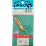 TC-054 [WAKI カラータイ TC-054 100mm キン 30本入り]
