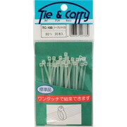 TC-100 [WAKI ケーブルタイ標準品 TC-100 80mm シロ 30本入り]