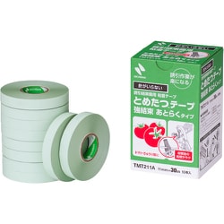 ニチバン とめたつテープ あとらくタイプ TMT211A 11mm×30m グリーン TMT211A