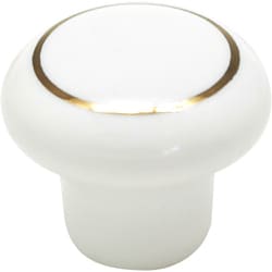 WAKI セラミックつまみ TW-160 シロキンカン 25mm TW-160