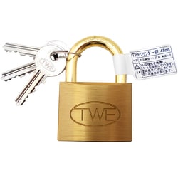 WAKI シリンダー錠 バラ TWE 45mm TWE45MM