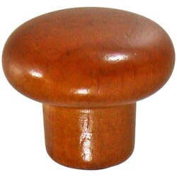 WAKI 木製つまみ VG-212 25mm ダークブラウン VG-212