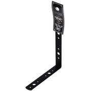 WAP-322 [WAKI ツヤ消し黒 L型金具 WAP-322 100mm]