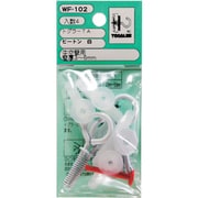 WF-102 [WAKI トグラーTAヒートン WF-102 シロ 4個入り]