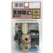 WAKI WR-160玄関錠 BS60 V2190-BK アルファ WR-160