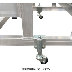 WTDB-SC [TRUSCO 溶接一体構造型作業台用 スプリング式キャスター 4個1セット]