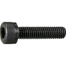 Y804-0522 [TRUSCO 六角穴付ボルト 黒染め 全ネジ M5×22 10本入 少量パック /キャップボルト(CAP)]