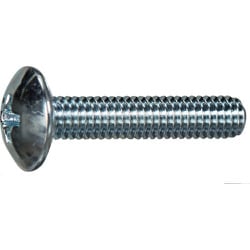 TRUSCO トラス頭小ねじ ユニクロ 全ネジ M5×15 10本入 少量パック Y828-0515