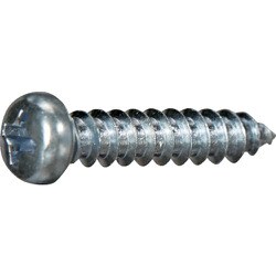 TRUSCO ナベ頭タッピングねじ 1種A ユニクロ M5×35 10本入 少量パック Y833-0535