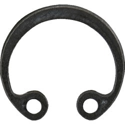 TRUSCO スナップリング穴用 スチール 呼び径R-18 10本入 少量パック Y851-0018