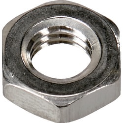 TRUSCO 六角ナット3種 ステンレス ねじ寸法M3×0.50 10本入 少量パック Y853-0003