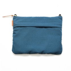 MIMOCCA ミモッカ オニベジ 2wayポーチ ログウッド（ブルー） Onibegieナイロン使用 リサイクル素材使用 SDGs 日本製 55770