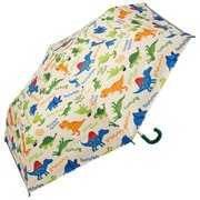 子供用折りたたみ傘 晴雨兼用 50cm 手開き式 6本骨 UV加工 ディノサウルス UBOTSR1