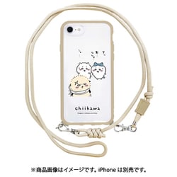 CK-17B [IIIIfit Loop（イーフィット ループ） ケース iPhone SE（第3世代/第2世代）/8/7/6s/6 対応 ちいかわ ラッコ]