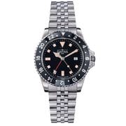 DAVOSA(ダボサ) メンズ メタルベルト Ternos Vintage DIVER ブラック 正規品 2年保証 163.500.50