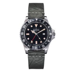 DAVOSA（ダボサ） メンズ レザーベルト Ternos Vintage DIVER ブラック 正規品 2年保証 162.500.55