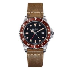 DAVOSA（ダボサ） メンズ レザーベルト Ternos Vintage DIVER レッド 正規品 2年保証 162.500.65