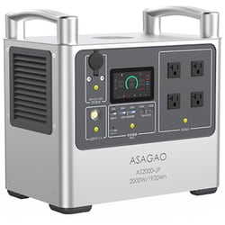 ヨドバシ.com - ASAGAO JAPAN AS2000-JP [リン酸鉄 ポータブル電源 大