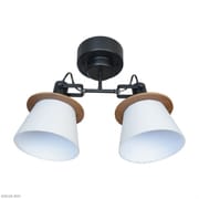 FIRDER フィルダー 2灯シーリングスポットライト 電球別売/LED専用 LC10989-BKWH