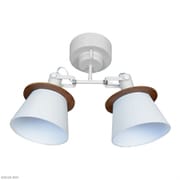 FIRDER フィルダー 2灯シーリングスポットライト 電球別売/LED専用 LC10989-WHWH