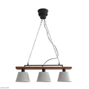 BOARD ボード 3灯ペンダントライト 電球別売/LED専用 LC10987-GY