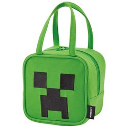 スエット素材ダイカットバッグ マイクラ クリーパー KNBD1