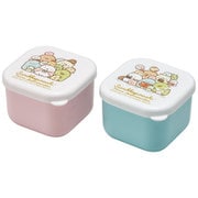MO1WAG [抗菌 ミニシールボックス 130ml 2P すみっコぐらし/あつまるんです]