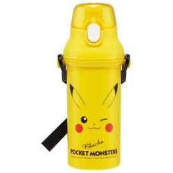 抗菌 直飲プラワンタッチボトル 480ml ピカチュウF23 PSB5SANAG