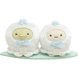MO05801 すみっコぐらし ざっそうとようせいのお花畑 てのりぬいぐるみセット すずらんぺんぎん？すずらんたぴおか [キャラクターグッズ]