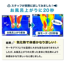 ヨドバシ.com - サンコー thanko リビング扇風機 お風呂あがり全身爽快