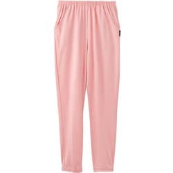 コンフォートクール ロングテーパードパンツ レディース リカバリーウェア ロングパンツ ピンク Lサイズ 6995