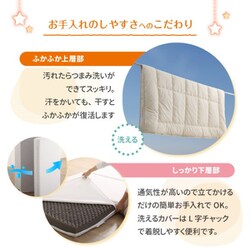 ヨドバシ.com - コスパクリエーション ファミリー敷布団 上層