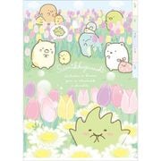 キャラクターグッズ FA08403 すみっコぐらし 「ざっそうとようせいのお花畑」 インデックスホルダー(5ポケット)