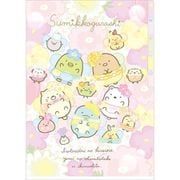 キャラクターグッズ FA08404 すみっコぐらし 「ざっそうとようせいのお花畑」 インデックスホルダー(5ポケット)