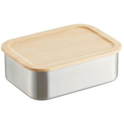 木蓋付きステンレスフードコンテナー 1030ml STCN11
