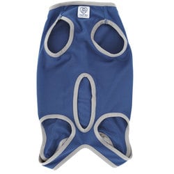 PETCM3 [ペット用術後服犬 男の子用 5号 ネイビー]