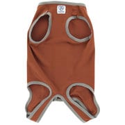 PETCF3 [ペット用術後服犬 女の子用 5号 ブラウン]