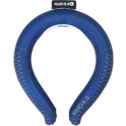 クールリング ice-G 3.0（アイシージー 3.0） 極太長時間タイプ Lサイズ（首回り41cm） 男女兼用 ブルールマン ICG3-BUC-L