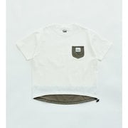スピンドル LK0827-118 TEE ホワイト 110サイズ [アウトドア トップス キッズ]