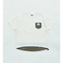 スピンドル LK0827-118 TEE ホワイト 120サイズ [アウトドア トップス キッズ]