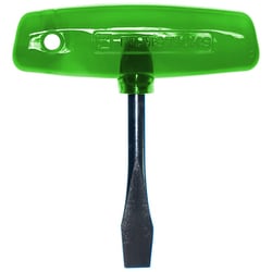 FTHANDLE-SD-GREEN [Tハンドル スロテッド スクリュードライバー 10mm グリーン]