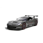JADA34117 1/24 2005 シェビー コルベット C6-R レーシング グレー [ダイキャストミニカー]