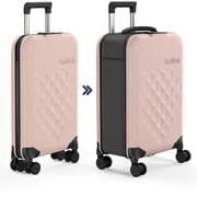 スーツケース 旅行日数目安:1~2泊 40L TSAロック搭載 機内持ち込み可 FLEX 360° Spinner 40L ローズスモーク