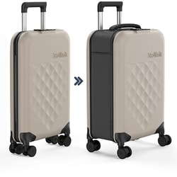 スーツケース 旅行日数目安：1～2泊 40L TSAロック搭載 機内持ち込み可 FLEX 360° Spinner 40L ウォームグレー