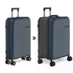 スーツケース 旅行日数目安：4～7泊 80L TSAロック搭載 FLEX 360° Spinner 80L アトランティックブルー