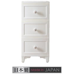 lilou de coco ドレスチェンジチェスト 3段 お客様組立品 DPC-03
