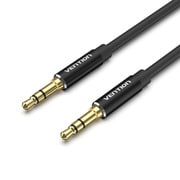 3.5mm ステレオミニプラグ オーディオケーブル ブラック 2m BA-4360