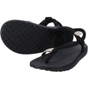 ノヘイ nohy RG0014BL8 ブラック US8(26cm) [リカバリーサンダル ユニセックス]