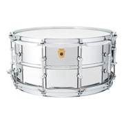 スネアドラム ブラスシェル・クローム仕上げ 6.5×14インチ チューブラグ LB402BT